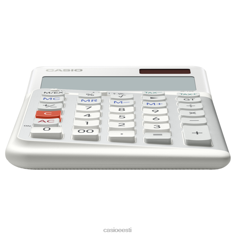 Casio je-12e-we kompaktne ergonoomiline kalkulaator F64B1022 tarvik