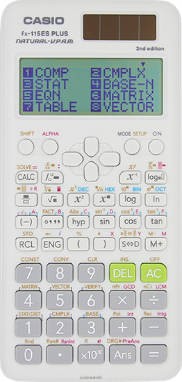 Casio fx-115es pluss 2. väljaanne kõrgtasemel teadus F64B1010 tarvik