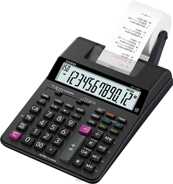 Casio hr-170rc F64B1044 tarvik